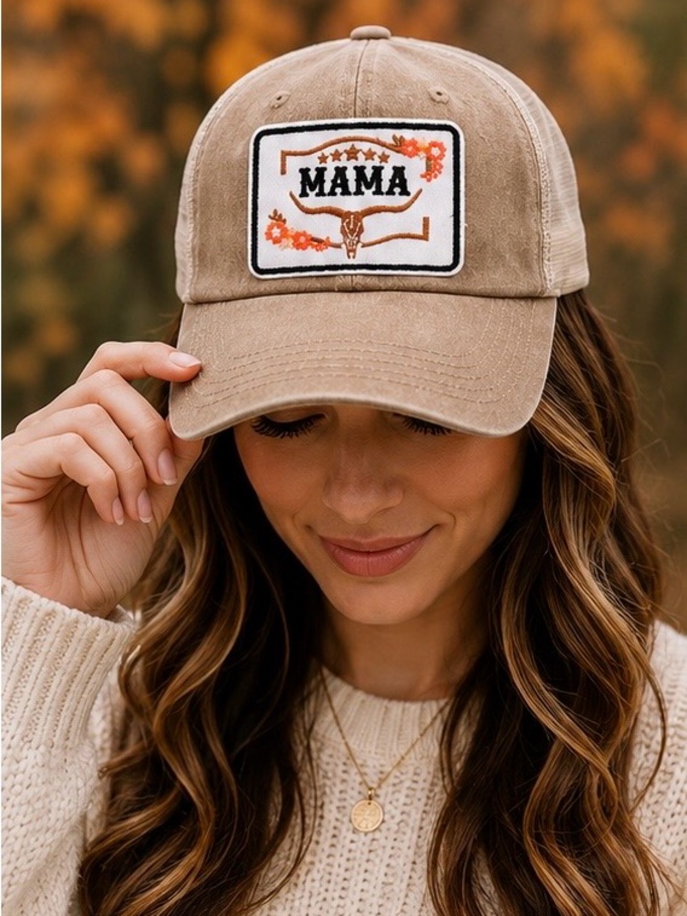 Mama adjustable hat - Picture 2 of 5